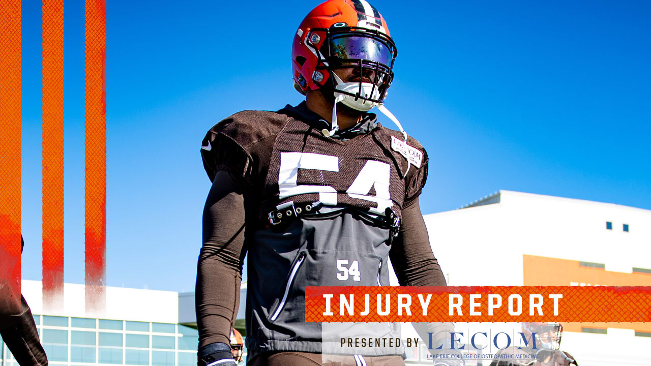 Bengals-Browns by the numbers and numerous notes/tidbits plus injury report