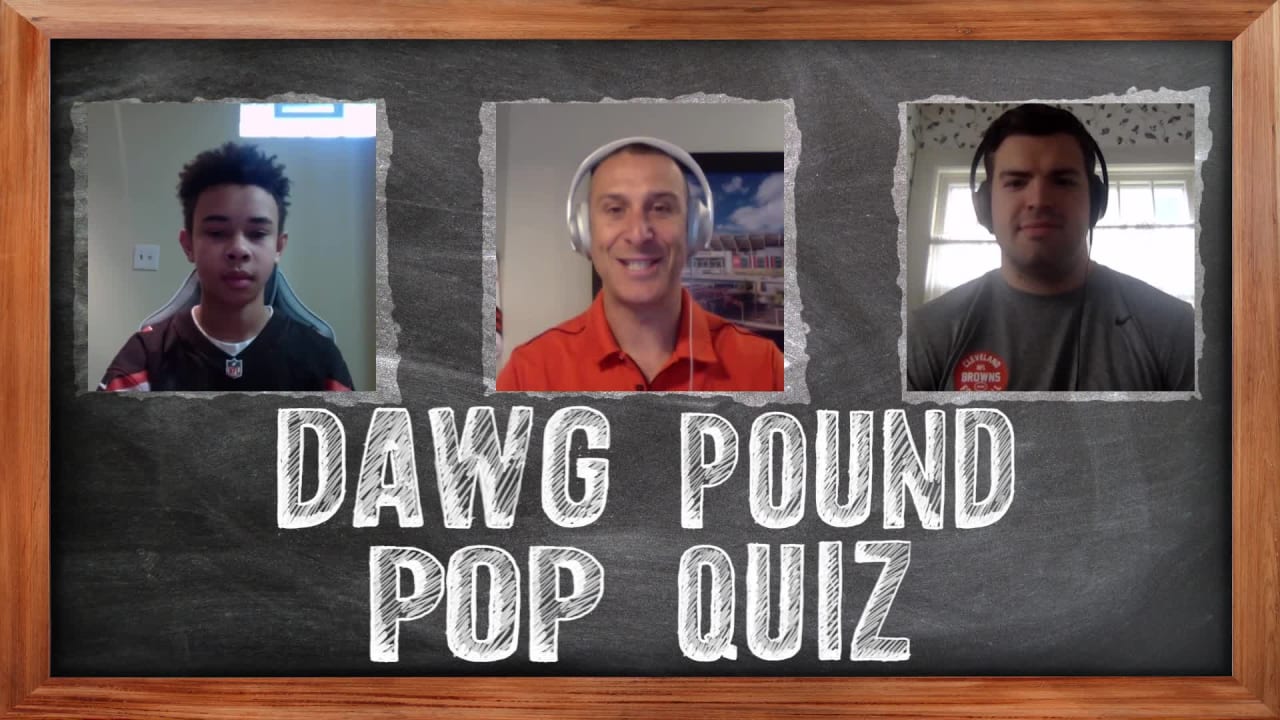 Dawg Pound Pop Quiz with Stephen Carlson