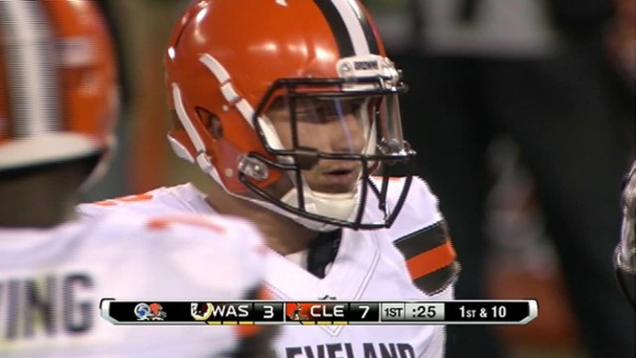 Cleveland Browns select Johnny Manziel with the 22nd overall pick