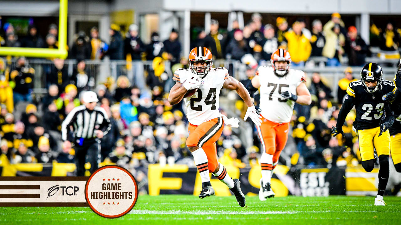Game Highlights Browns vs. Steelers