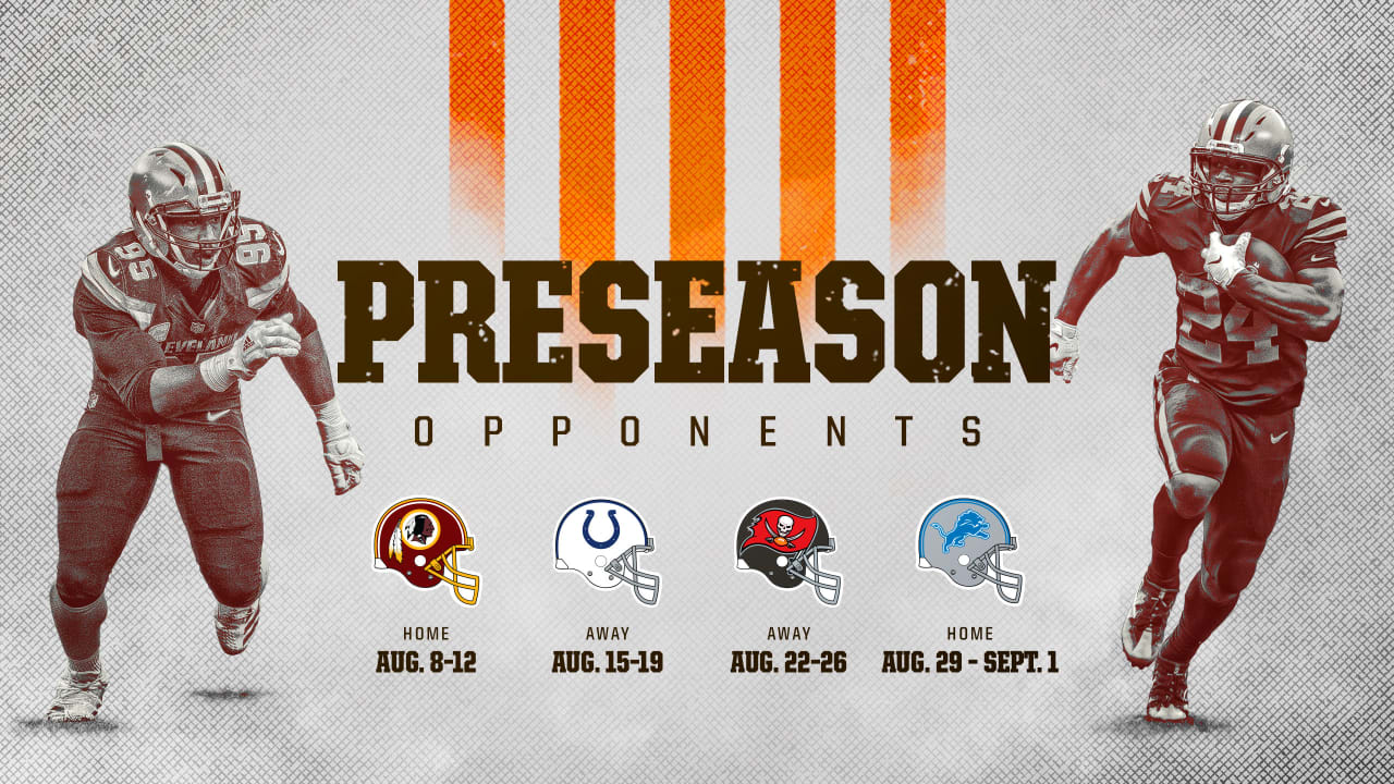 2019 Cleveland Browns schedule: Downloadable wallpaper