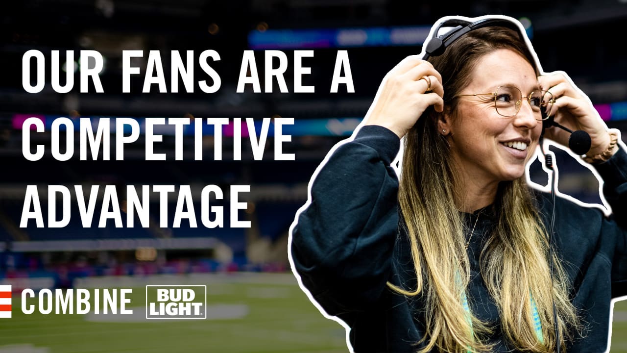 Getting to know Catherine Raiche at the 2023 NFL Combine