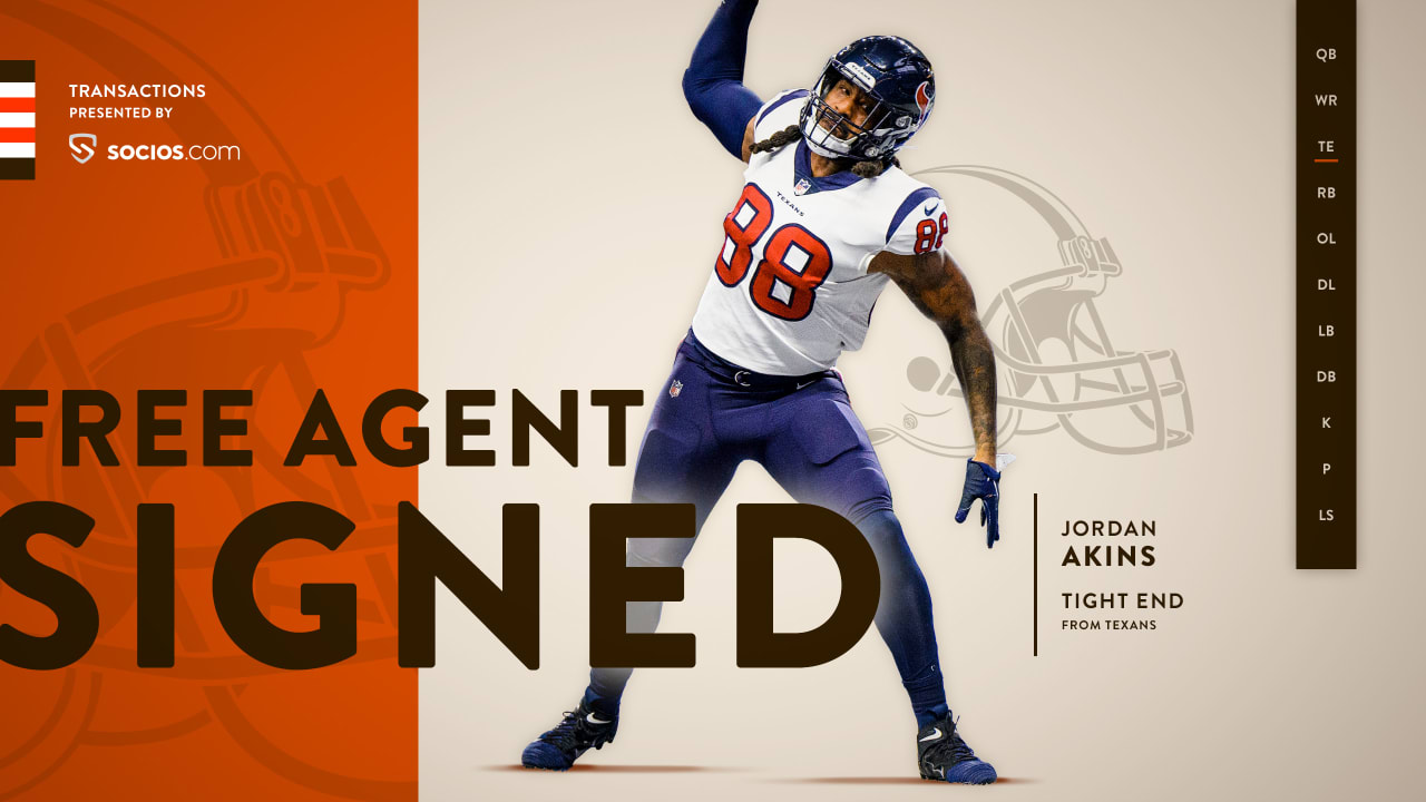 New York Giants Sign Jordan Akins; Mini-Camp Ends - Big Blue Interactive