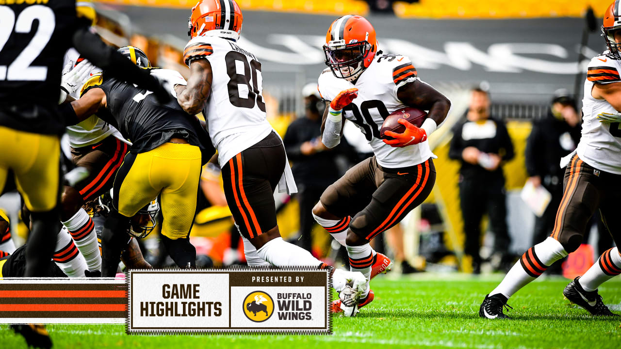 Game Highlights Browns Vs Steelers