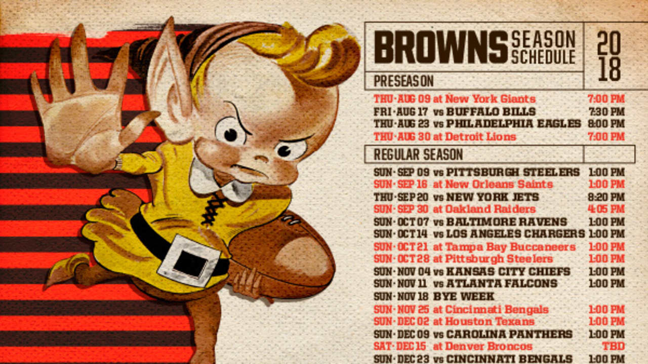 Cleveland Browns on X: Download and sync your calendar with our