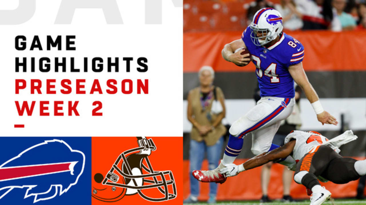 Bills vs. Browns highlights Preseason Week 2