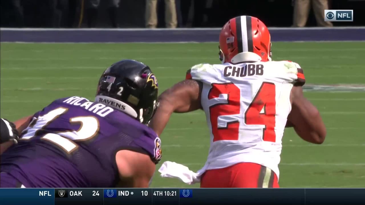 Nick Chubb shows off new Browns jersey with TikTok dance