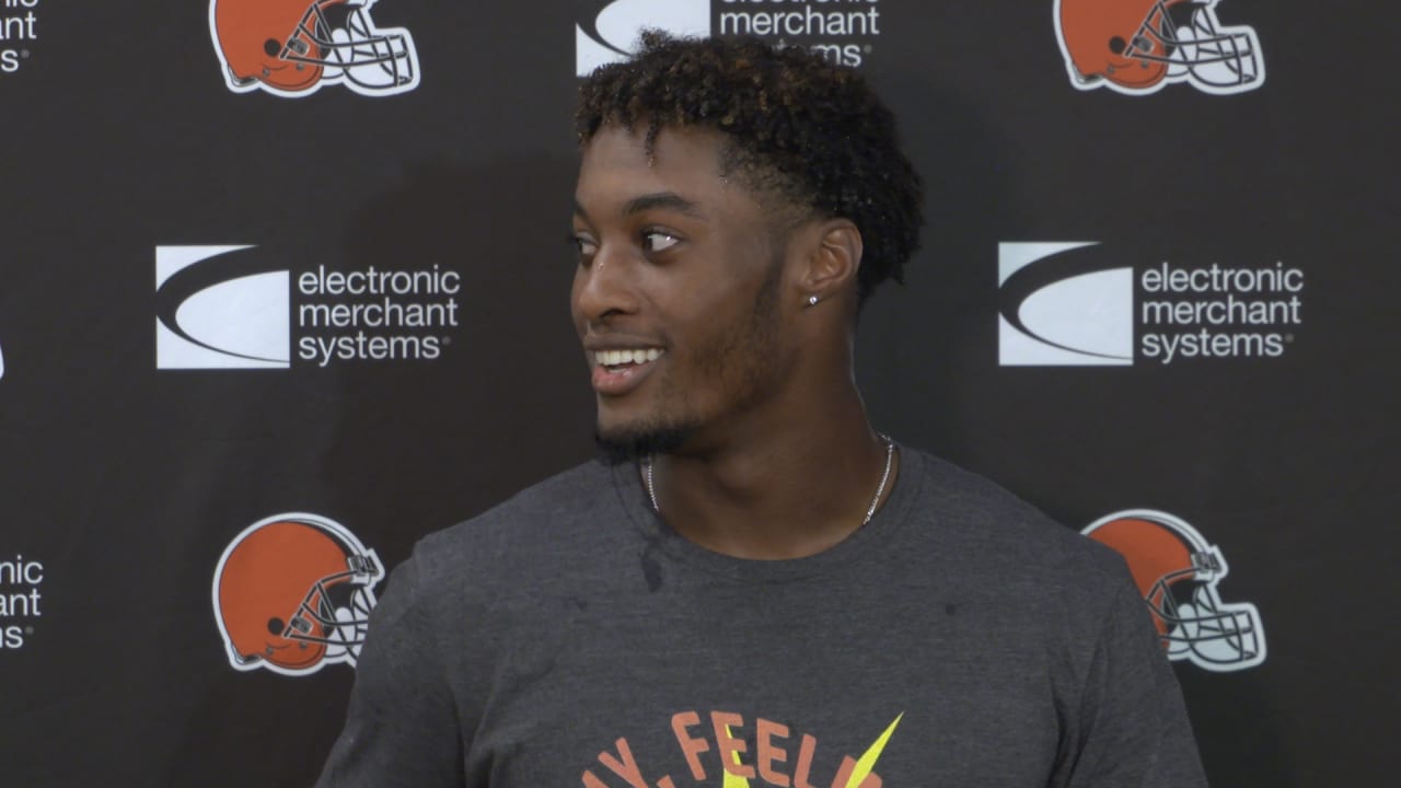 Cleveland Browns DB Denzel Ward embraces next challenge: covering New  Orleans WR Michael Thomas