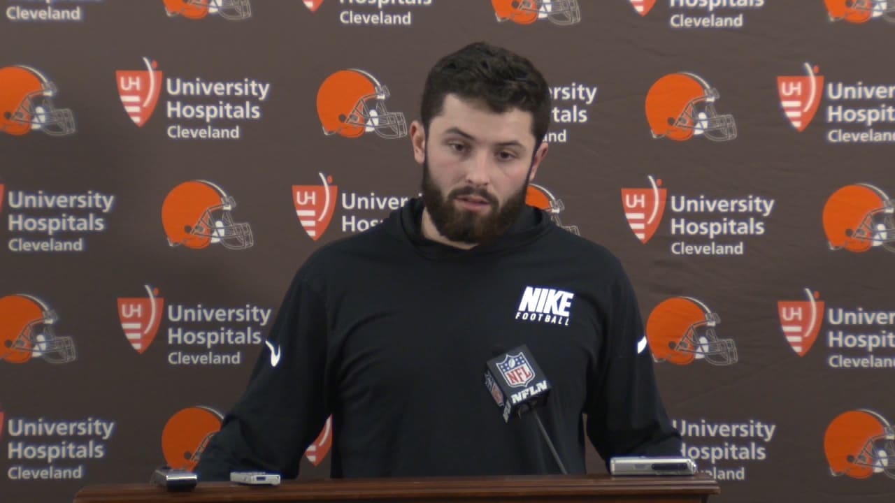 Baker Mayfield Postgame Press Conference vs. Ravens