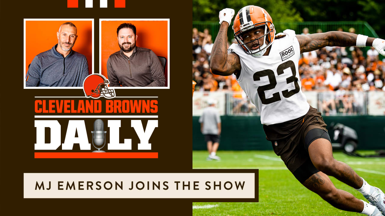 3rd Year Cornerback Martin Emerson Jr. of the Browns joins Cleveland Browns  Daily 