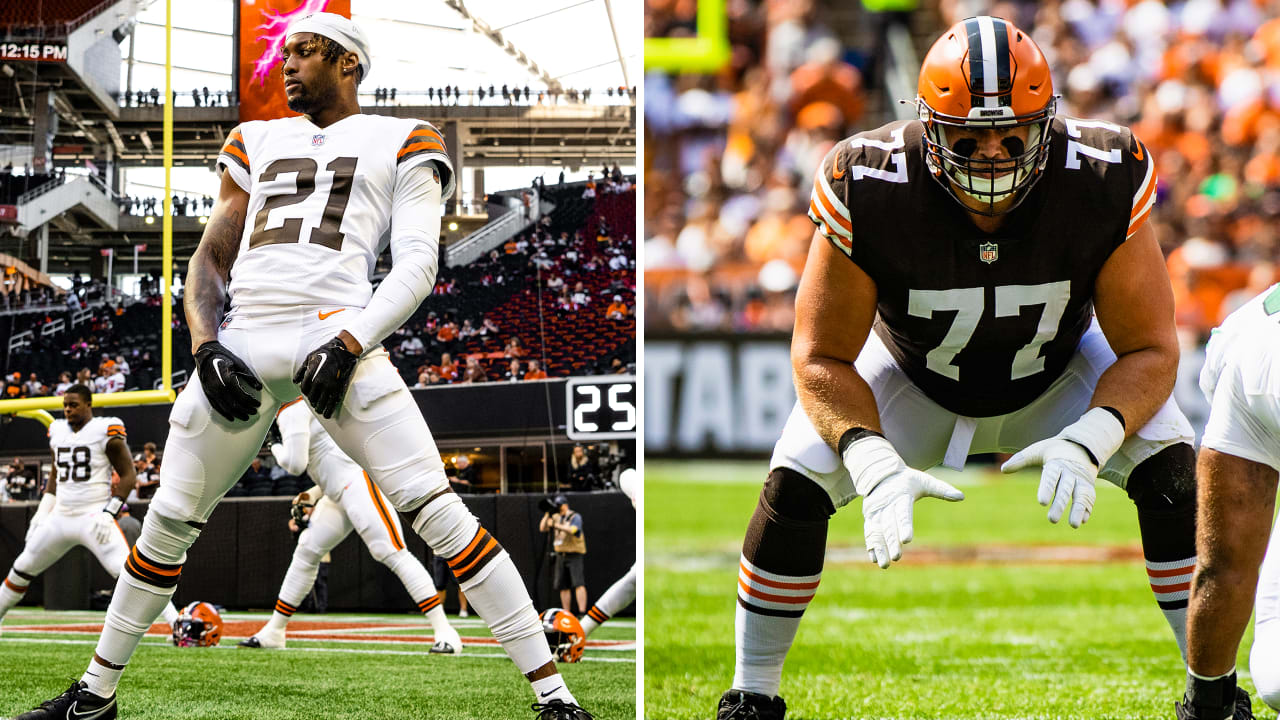 Denzel Ward, Wyatt Teller return to practice for Cleveland Browns