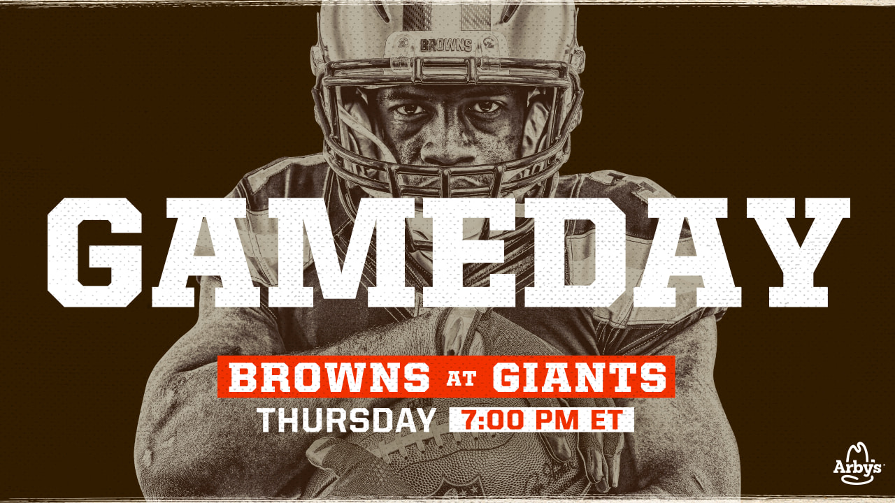 Cleveland Browns vs. New York Giants: TV, radio information