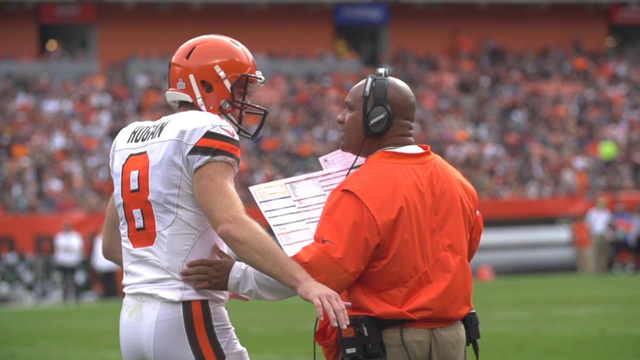 WATCH: Former Browns QB DeShone Kizer breaks down Hue Jackson's