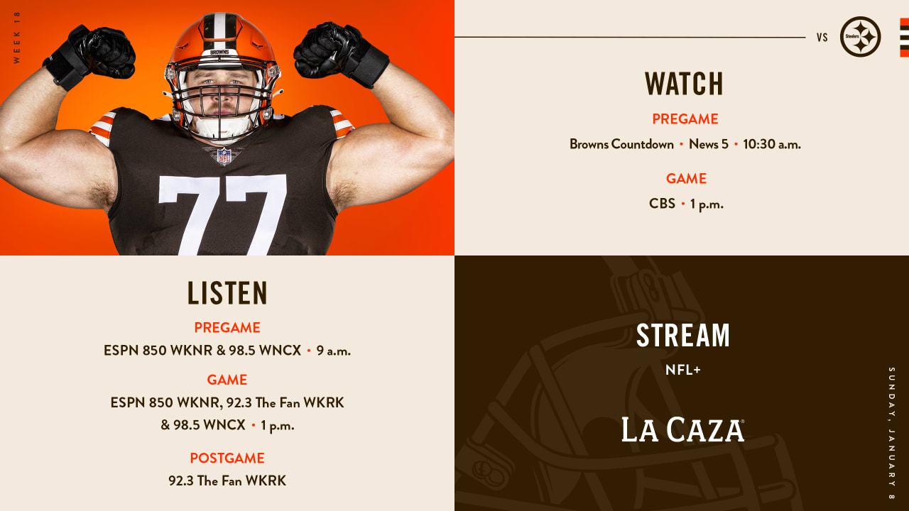 How to watch the Cleveland Browns take on the Pittsburgh Steelers