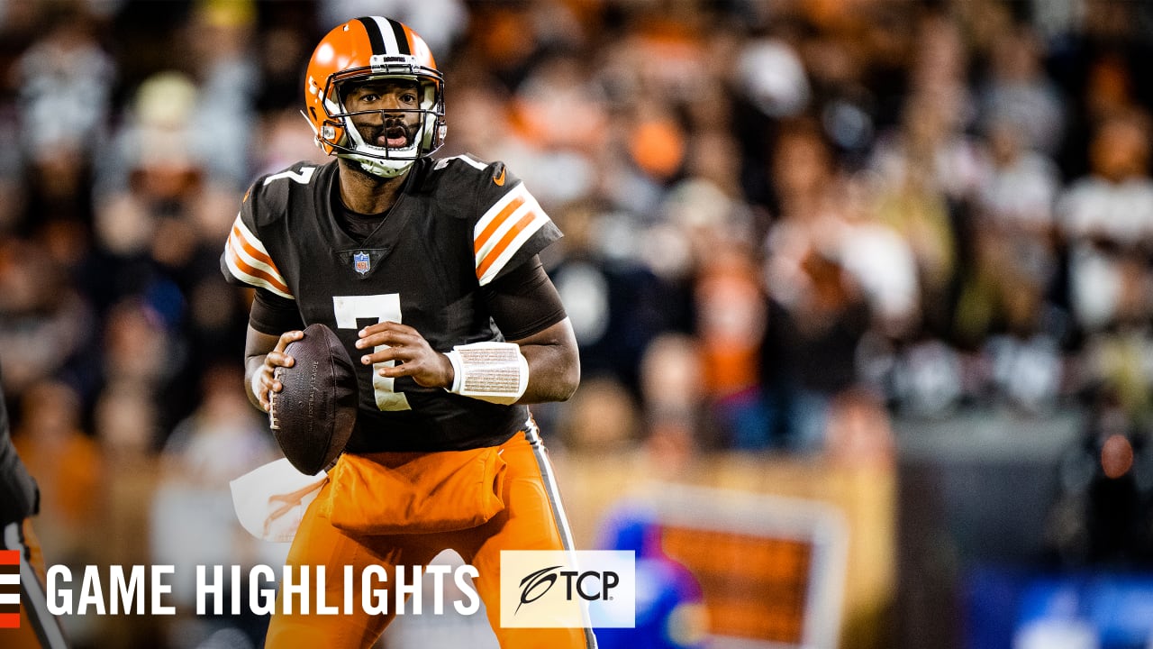 Game Highlights Browns vs. Steelers