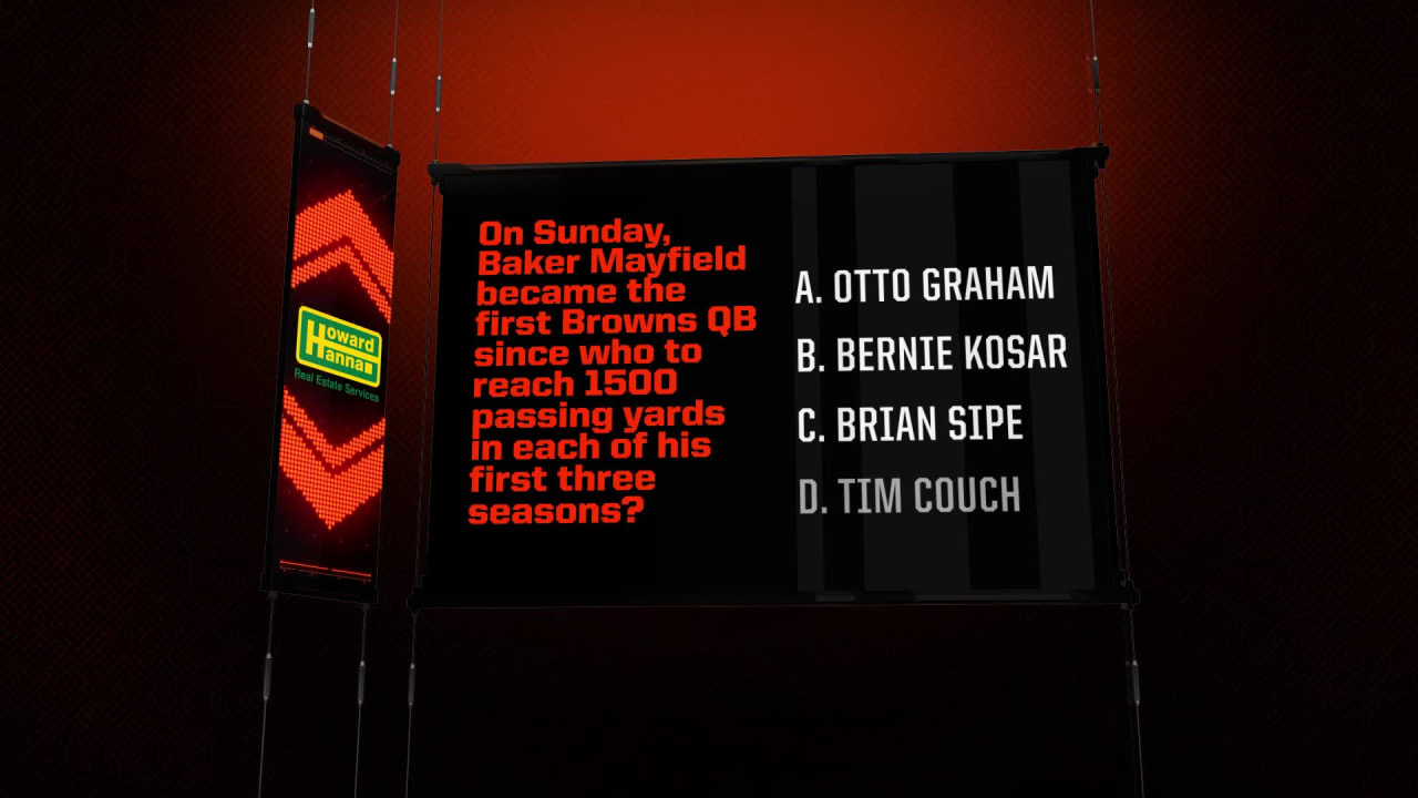 Browns Trivia Browns Countdown