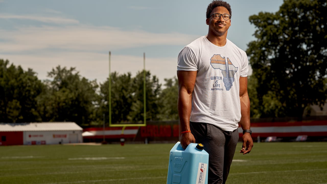 Browns star Myles Garrett chosen to lead clean water drive