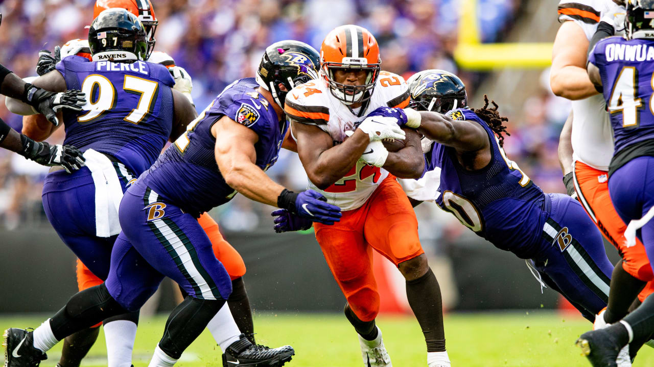 Cleveland Browns vs. Baltimore Ravens Week 4, 2019 Full Game 