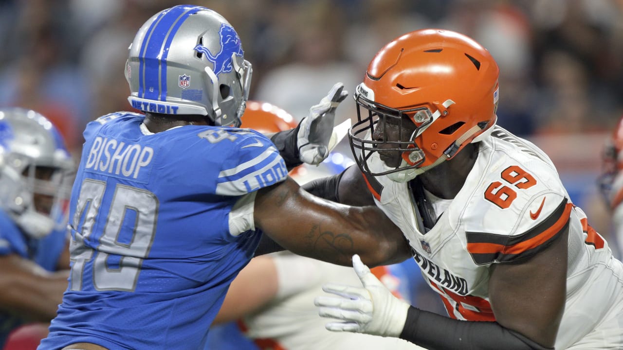 Undrafted Desmond Harrison named to replace Cleveland Browns' Joe Thomas 