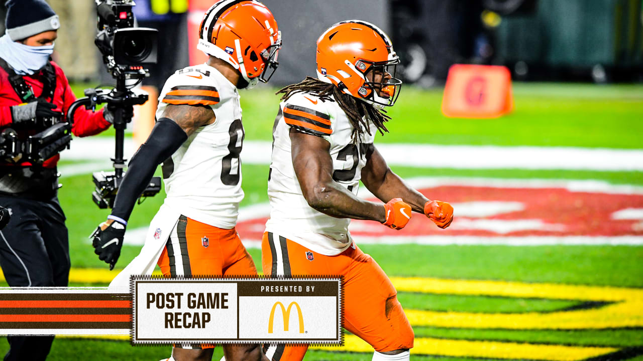 The resilient Browns face the Steelers with the historic 1st quarter, win big to advance to the AFC Divisional Round
