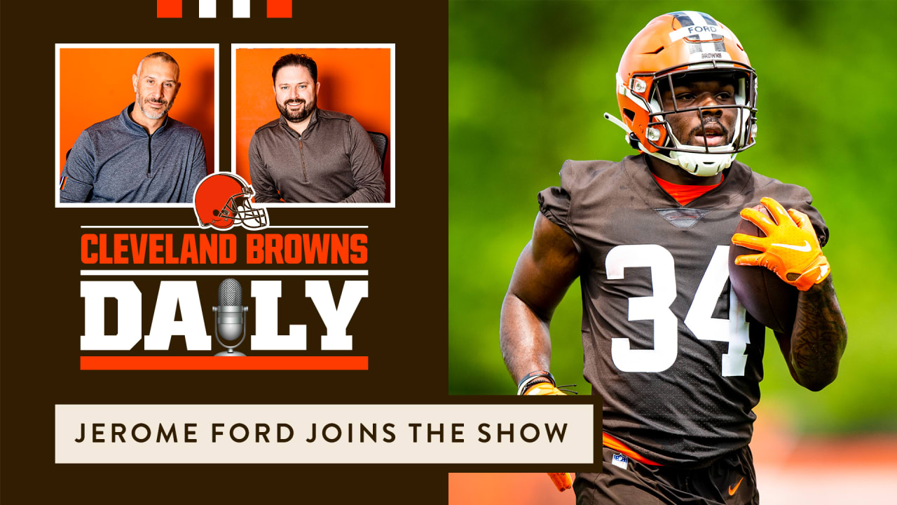 Cleveland Browns Daily – Jerome Ford joins the show