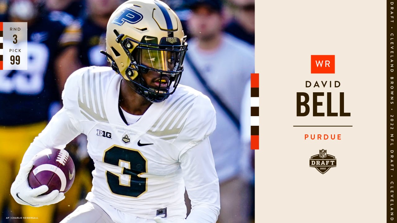 NFL Draft 2022: David Bell is selected by Cleveland Browns at No. 99