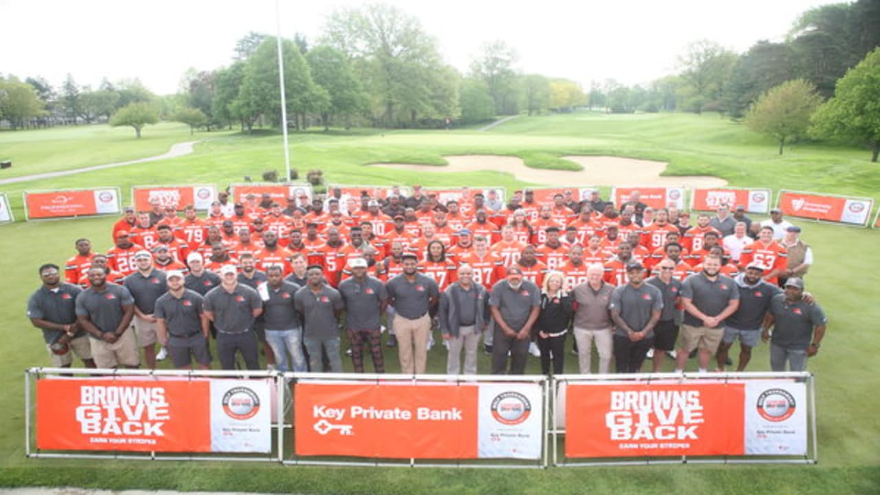 Browns players, coaches, staff give back at 19th annual golf tournament