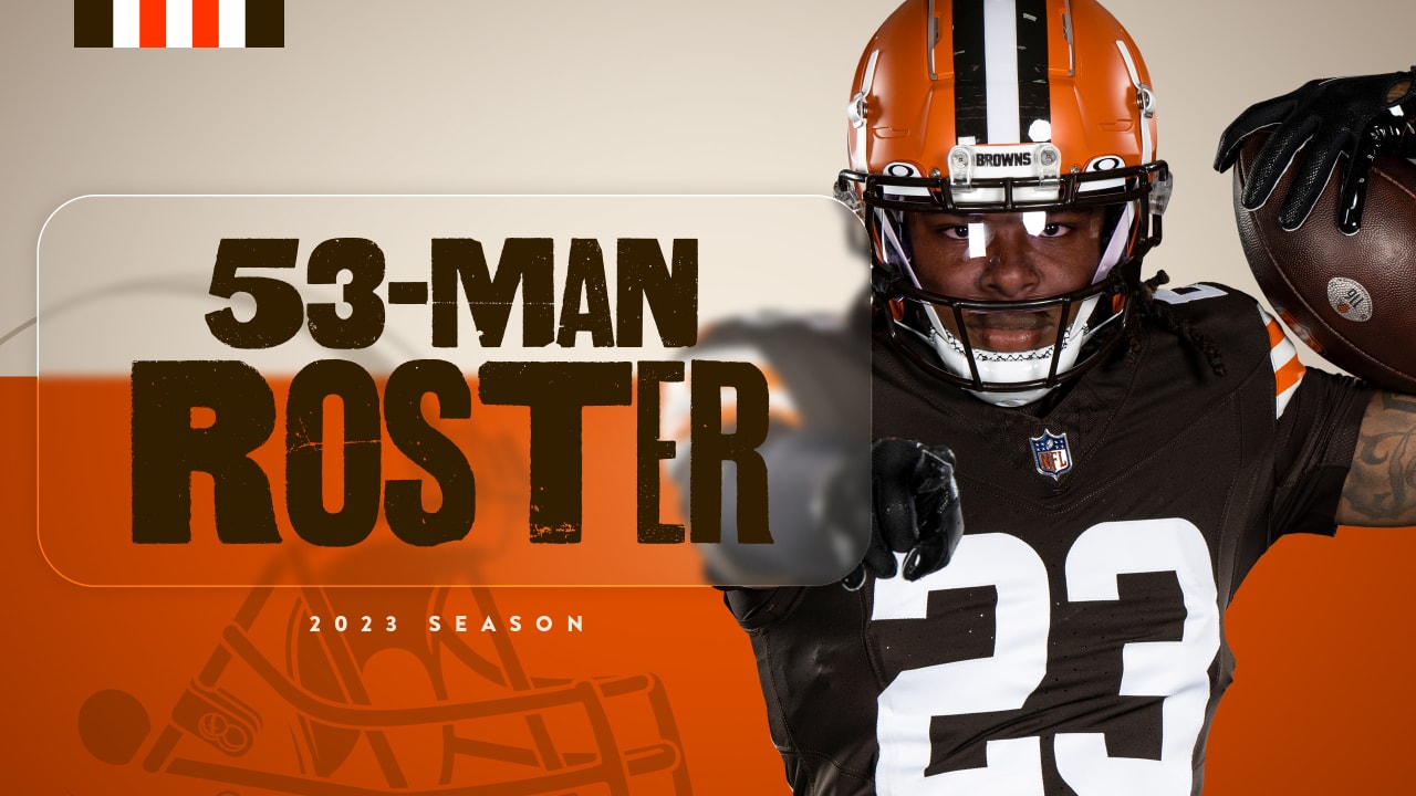 Browns] Our initial 53 man roster : r/Browns