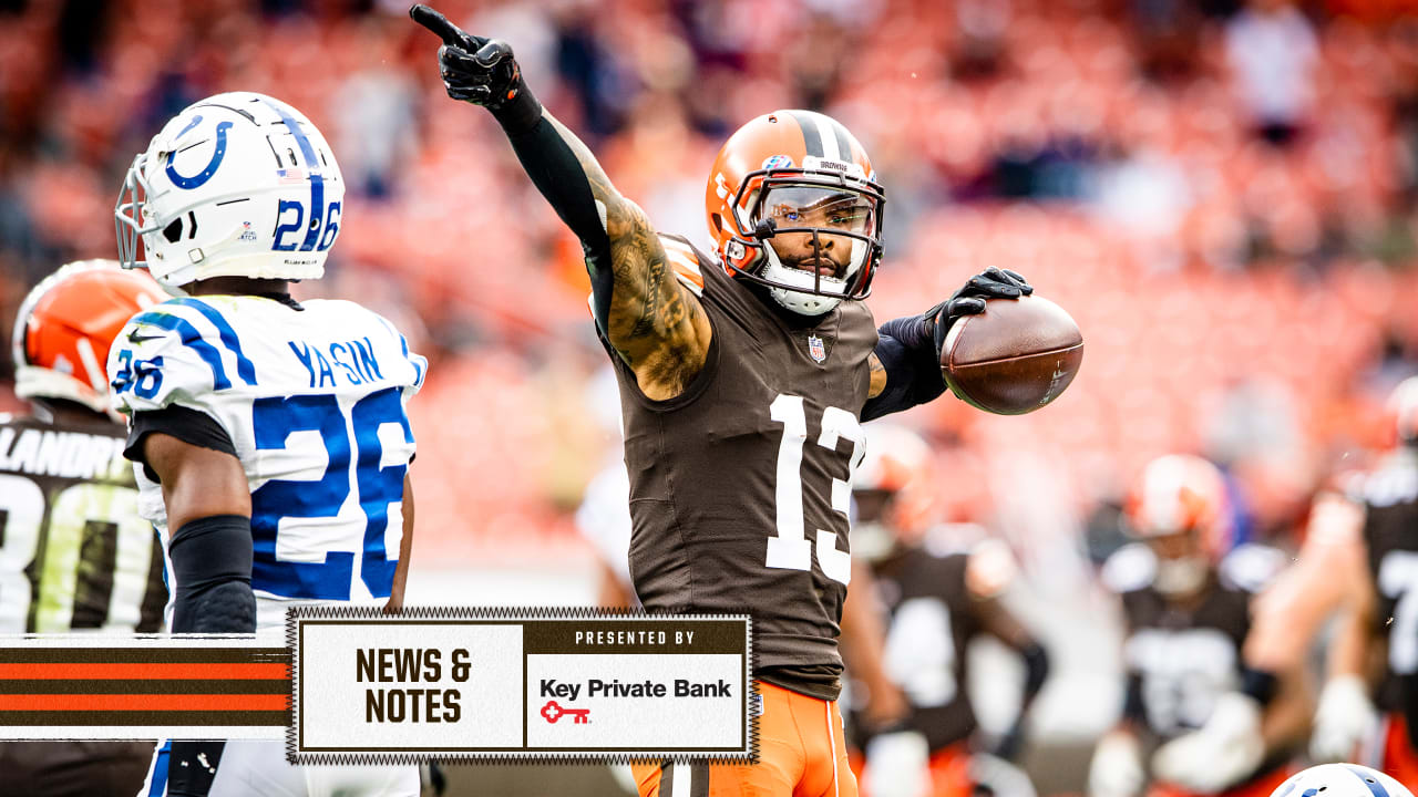 Odell Beckham Jr. is one of the Browns' real options at WR; Ethan