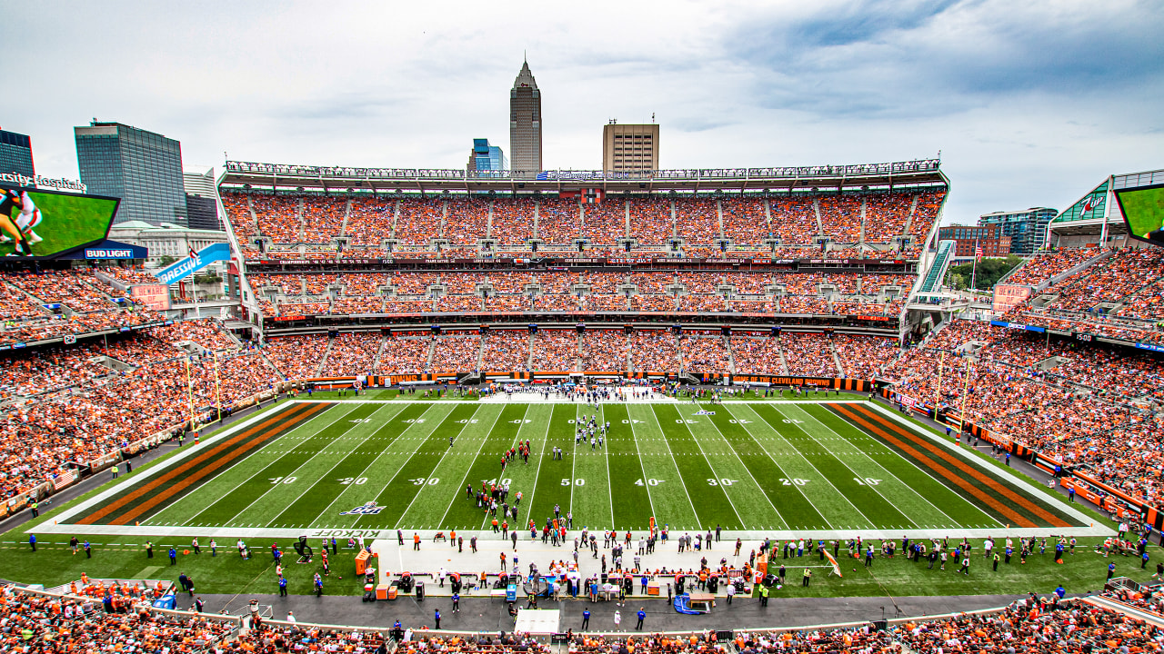 Browns unveil 2022 field design featuring Brownie logo at midfield