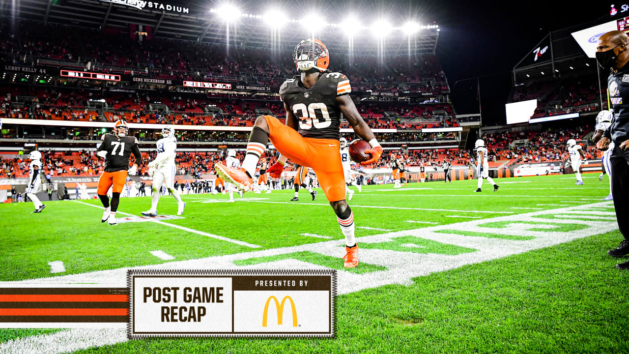 Browns Hold Off Colts, Keep Rolling With 4th Straight Win