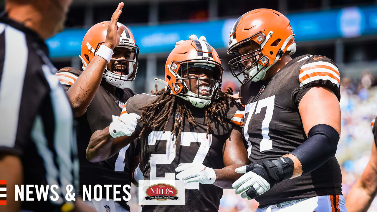 Cleveland Browns news and notes, Week 1: Daily live updates