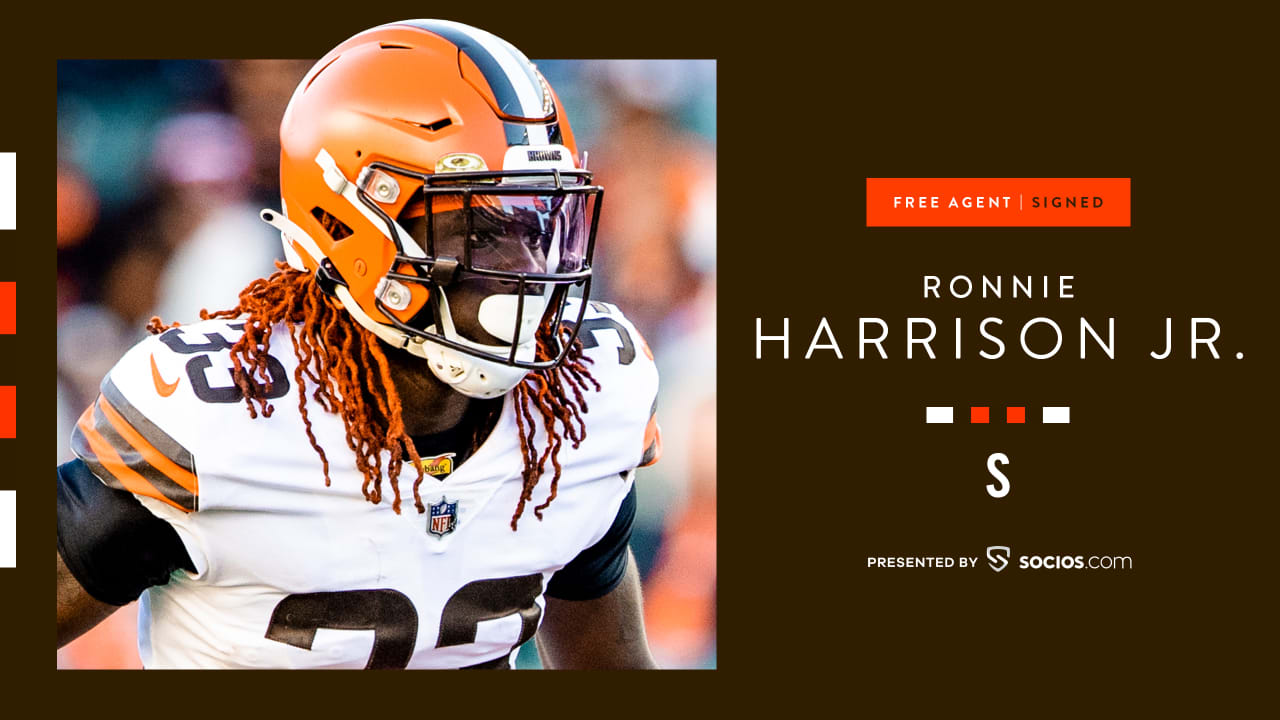 Colts SIGN safety Ronnie Harrison Jr - Former Browns safety finds a home  with the Indianapolis Colts 