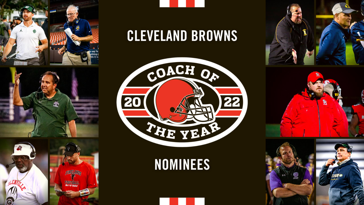 Browns recognize 10 coaching nominees for High School Coach of the