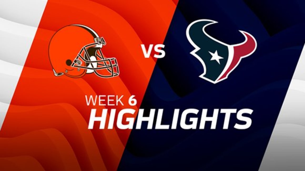 Houston Texans vs. Cleveland Browns highlights