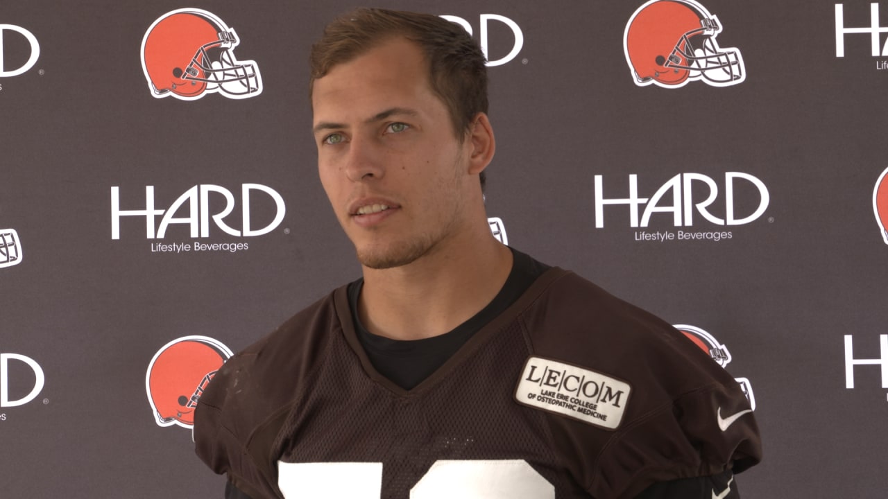 Joe Schobert We are establishing our mentality on defense