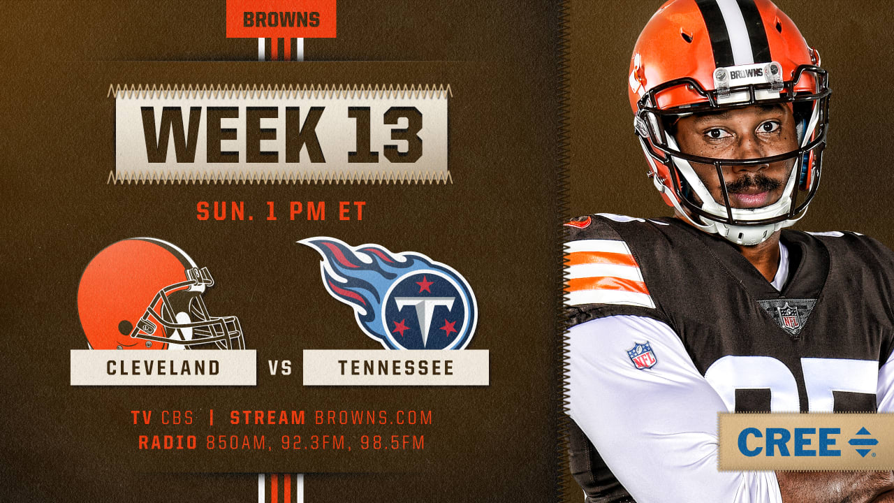 Browns score vs Titans live game updates