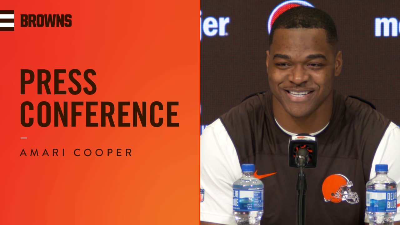 Amari Cooper: 'I look forward to the future here.'