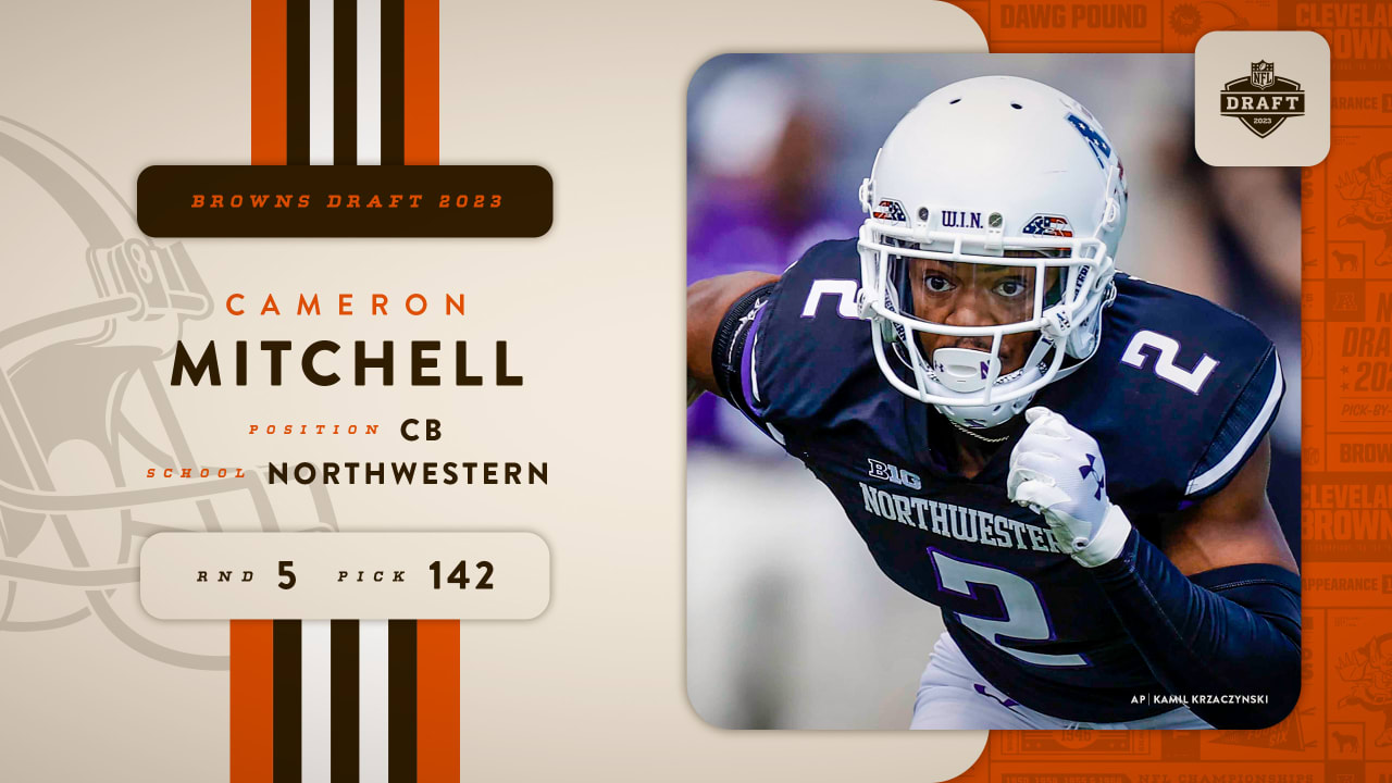 2023 NFL Draft: Cornerback Cameron Mitchell, Northwestern, No. 142