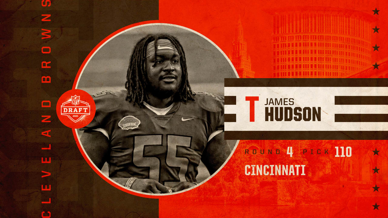 4th Round: Browns select Cincinnati T James Hudson with No. 110 pick in  2021 NFL Draft