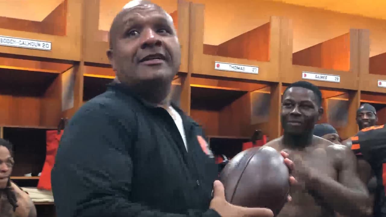 Victory Speech vs. TEN 9.24, speech, Resilient together., By Cleveland  Browns