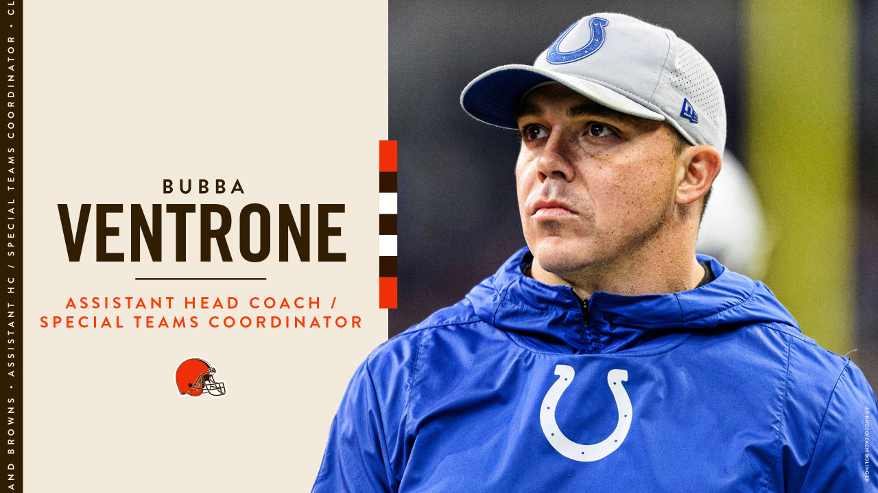 Bubba Ventrone named Browns assistant head coach/special teams coordinator