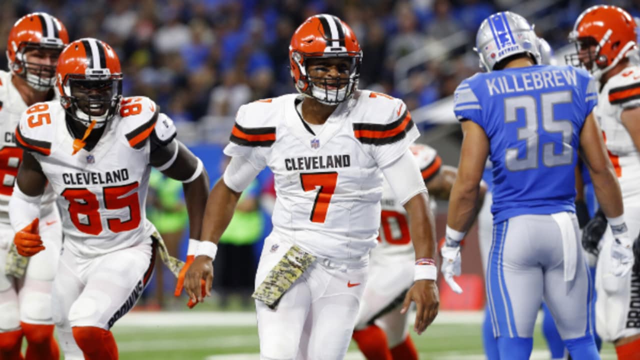 Browns rookie DeShone Kizer looking ready in camp competition