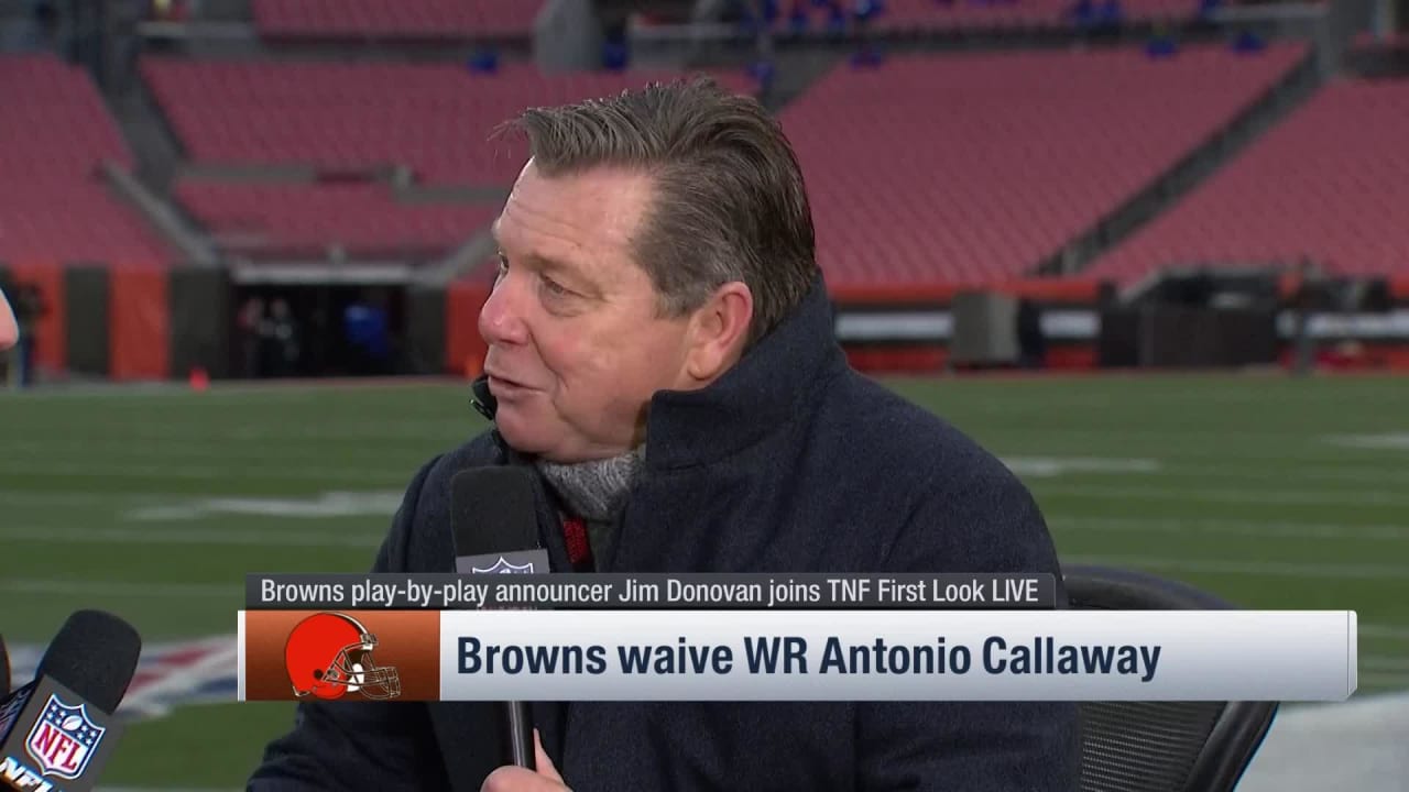 Cleveland Browns announcer Jim Donovan won't call Patriots game