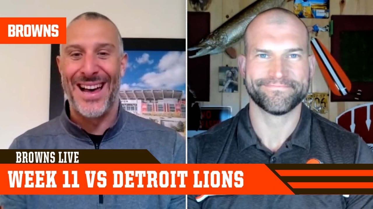 Browns Live: Week 11 vs. Detroit Lions