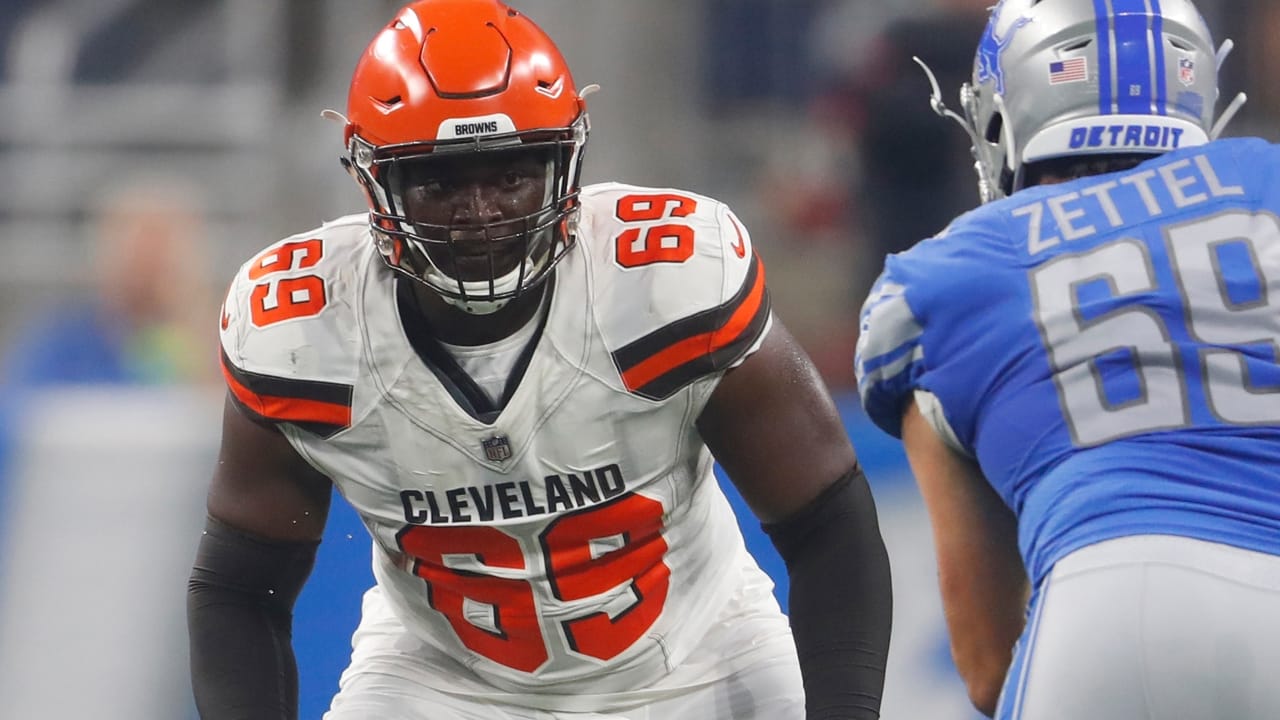 Browns name rookie Desmond Harrison starting left tackle