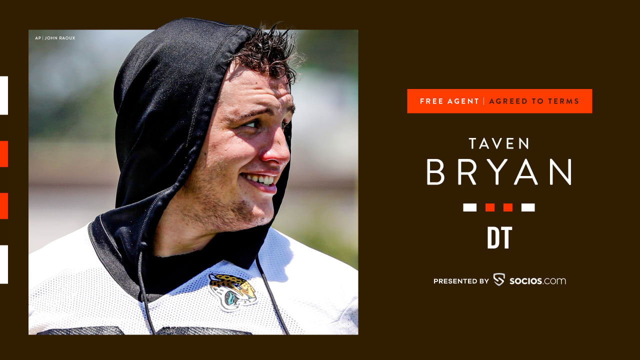 Colts sign former Browns DT Taven Bryan to $4.5 million deal - Dawgs By  Nature