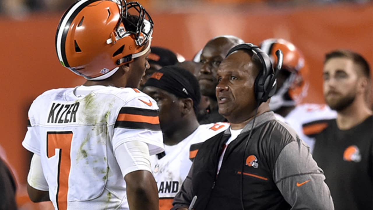 DeShone Kizer believes Cleveland Browns have not lost competitive