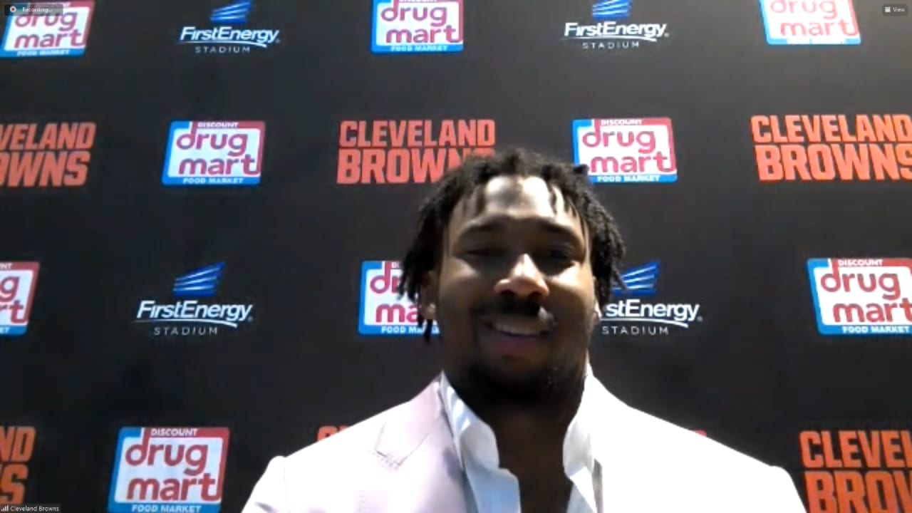 Myles Garrett Postgame Press Conference vs. Bengals