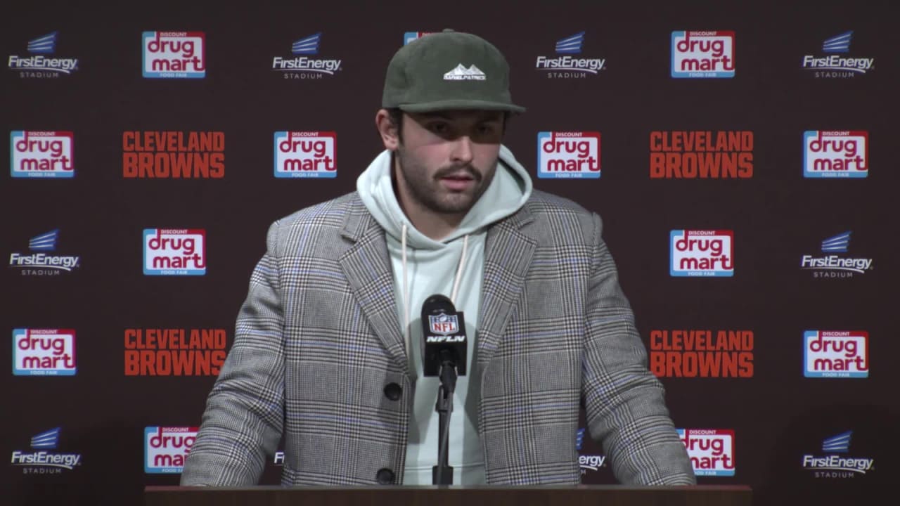 Baker Mayfield Postgame Press Conference Vs Steelers